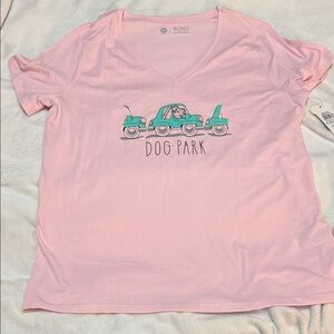 Skechers Light Pink Dog Park Tee